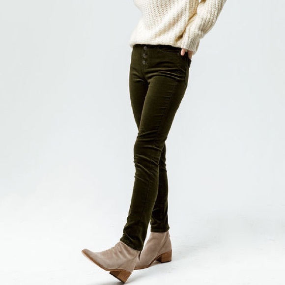 NWT RSQ Manhattan High Rise Corduroy Pants Size 31 - Picture 5 of 8